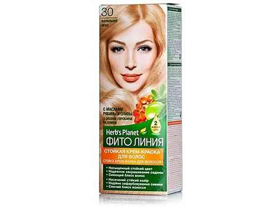 Крем-фарба Ванільне небо Herbs Planet № 30 ТМ Фіто лінія Solmir Київ