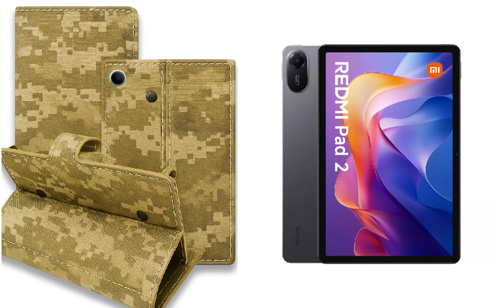 Книга-трансформер для планшета Xiaomi Redmi Pad 2, цвет Black Pixel Киев - изображение 1