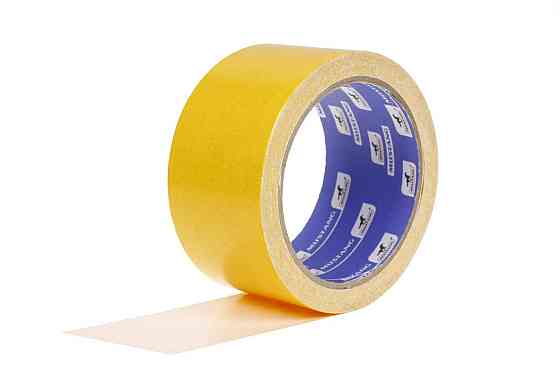 Двостороння стрічка на тканинній основі Суперміцна 38 мм х 25 м Рівне