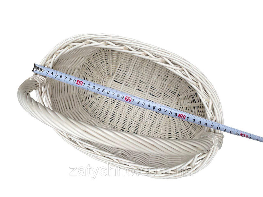 Білий кошик на подарунки Київ - фото 5