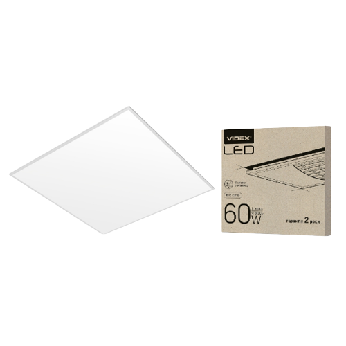 LED Панель 60 W 4100 К матова VL-Pb604W(2) Videx Житомир - фото 2