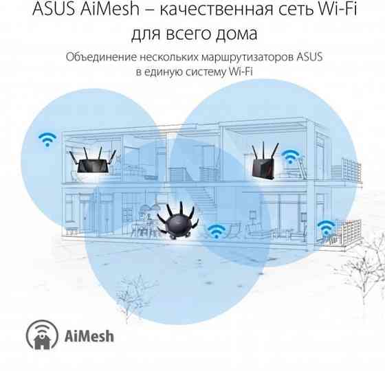 Бездротовий маршрутизатор Asus RT-AX89X Black Харків