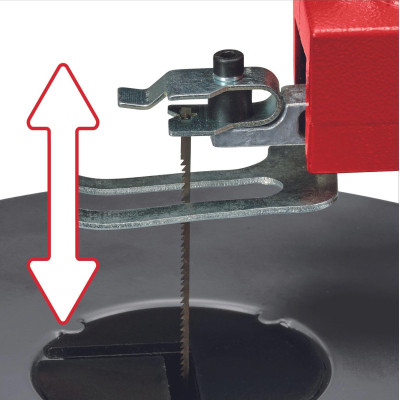 Стрічкова пила Einhell TC-SS 406 E, 120В, 400-1600об/хв, виліт 40 мм (4309047) Вінниця - фото 7
