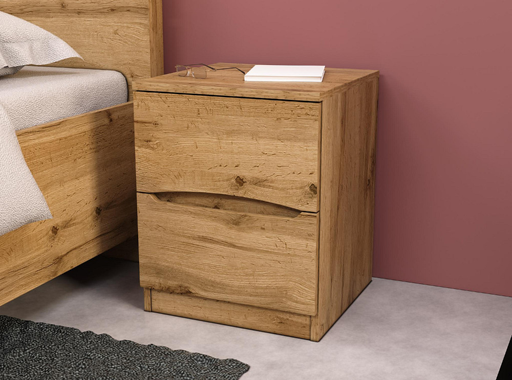 Тумба прикроватная Дельта, Дуб Аппалачи, 400/400/500 Львов - изображение 2