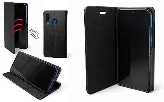 Чохол-книжка PlastGuard для Xiaomi Redmi Note 14, Note 14 5G – еко-шкіра, пластиковий бампер, магнітна застібка, функція підставки Київ