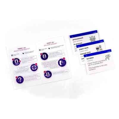 Обучающий набор English Student Карточки для изучения английского языка Business English, украинский (41315776) Винница