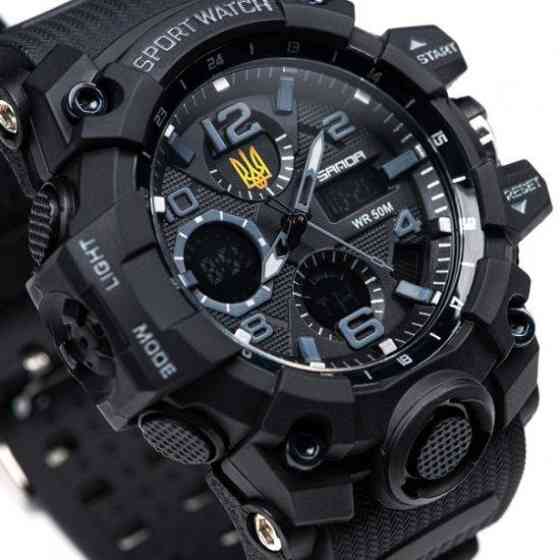 Годинники чоловічі наручні Sanda Peremoga (Чорний) Вінниця