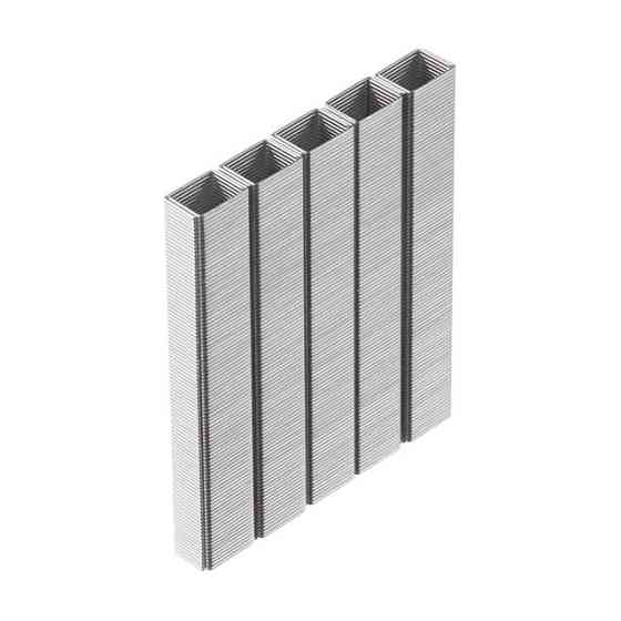 Скоба гартована 8 мм, ширина 11,3 мм, перетин 0,70 мм, 1000 шт/упак INTERTOOL RT-0128 Киев