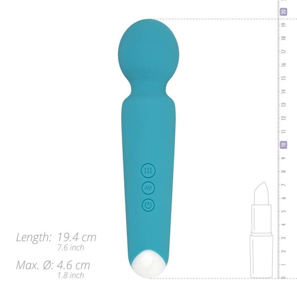 Вібромасажер Cala Azul – Maria Wand Vibrator, 10 режимів, регулювання інтенсивності Sex Aura Київ - фото 7