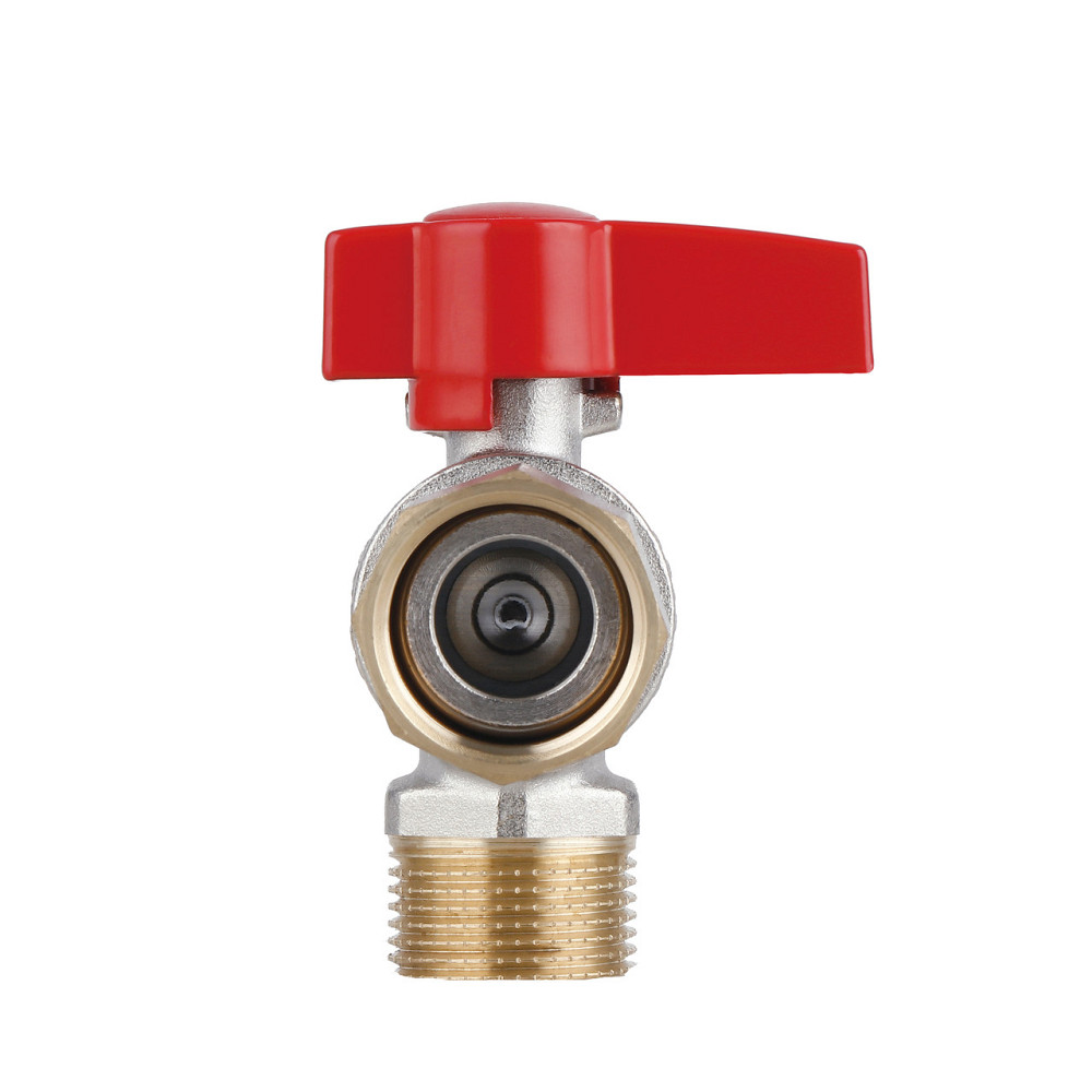 Кран кульовий Thermo Alliance Standart 3/4" ВН кутовий, PN40, з накидною гайкою TAS224W20 Київ - фото 6