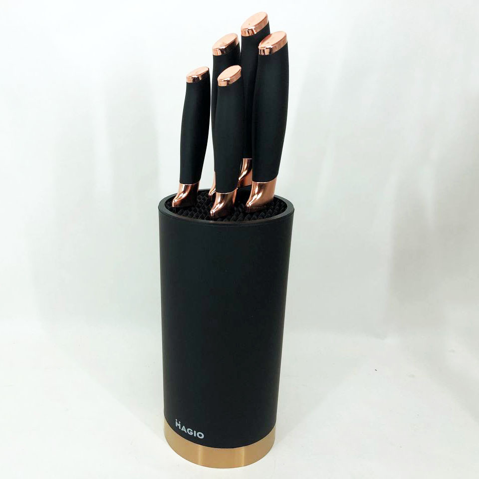 Набір ножів для кухарів Magio MG-1091, Професійний кухонний набір ножів, Кухонні ножі з хорошої сталі SP-59 Івано-Франківськ - фото 1