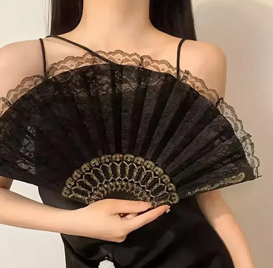 Веер кружевной ручной Киев - изображение 4