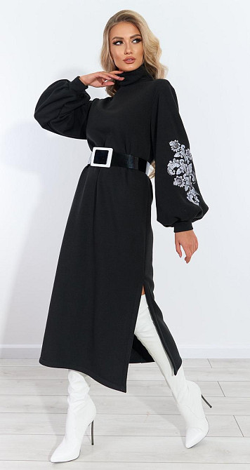 Тепле плаття з вишивкою (48) Київ - фото 1