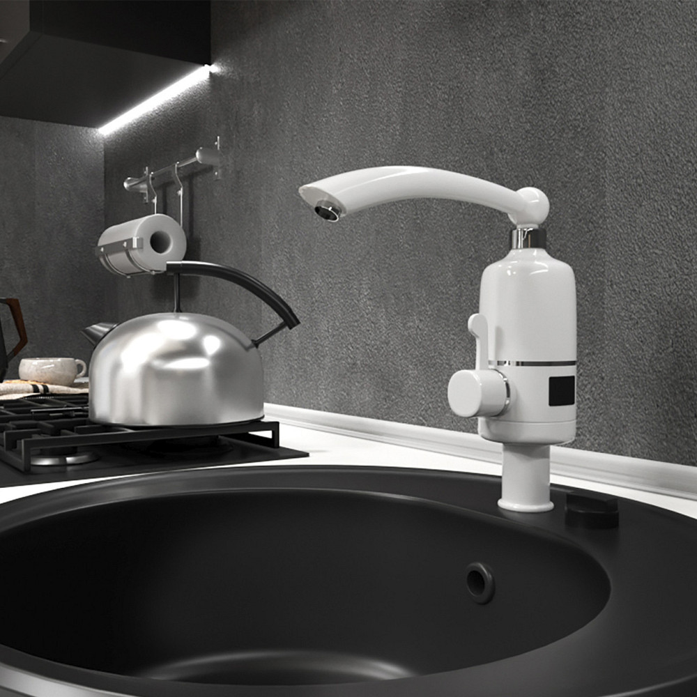 Кухонный кран с электронагревом Kroner KRM Volt - CW092 с дисплеем Киев - изображение 7