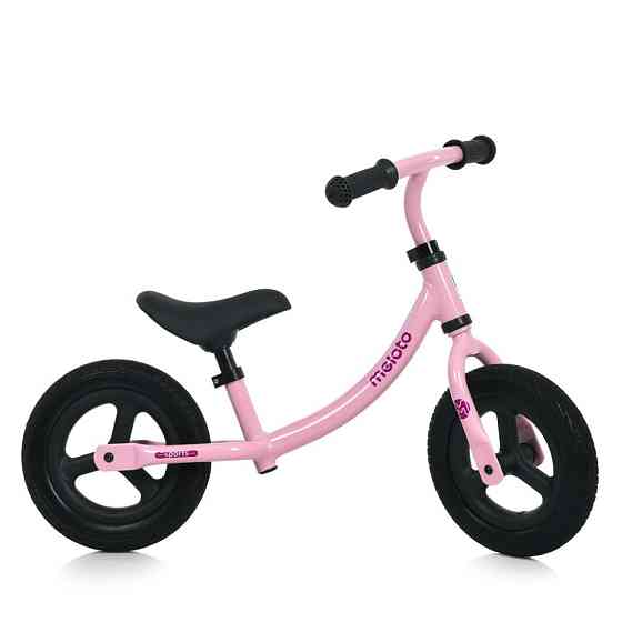 Біговел дитячий MBB 1044-3 колеса 10 дюймів, рожевий Вінниця