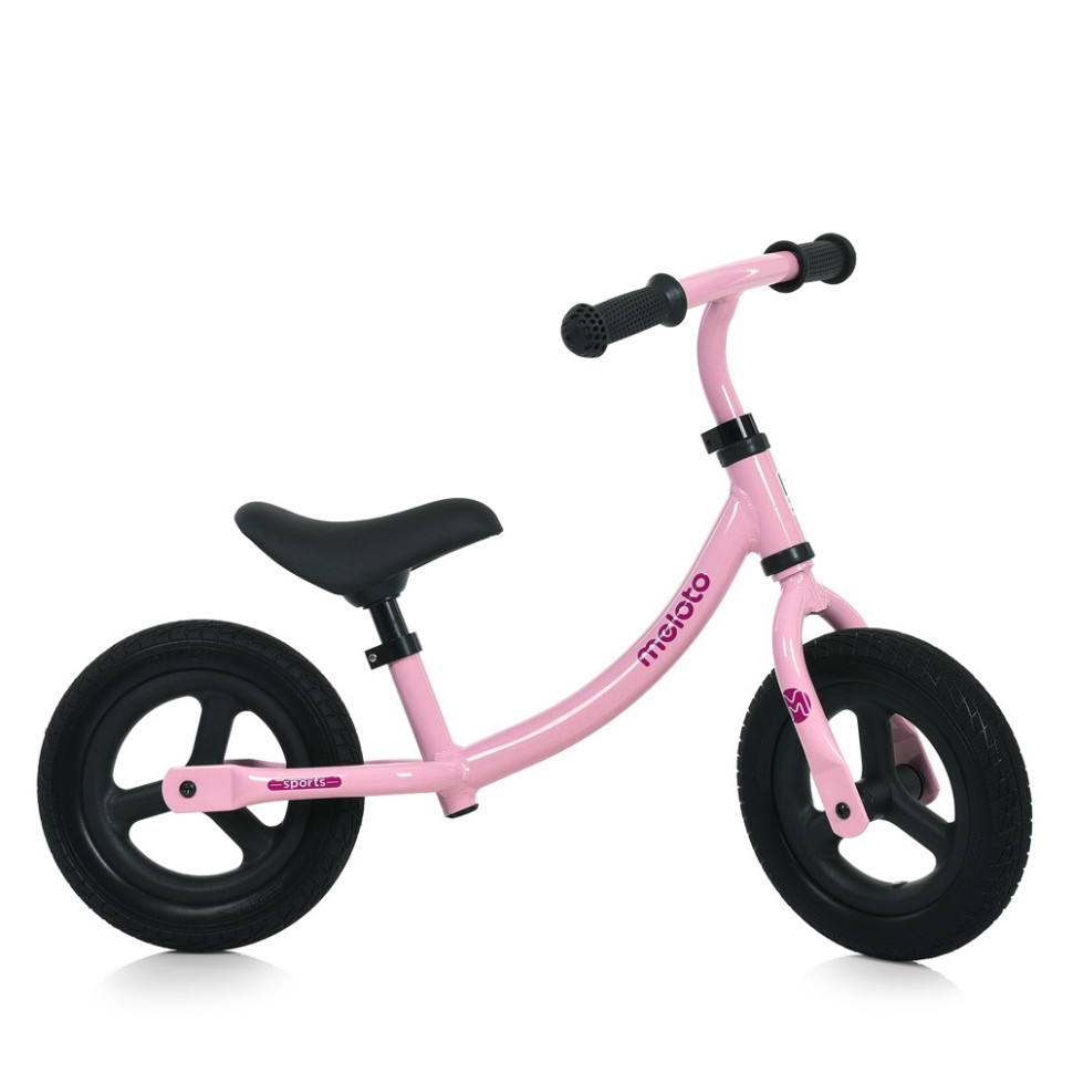 Біговел дитячий MBB 1044-3 колеса 10 дюймів, рожевий Вінниця - фото 1