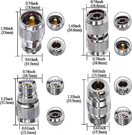 Комплект универсальных антенн: 14 адаптеров SMA, BNC, N, PL259, SO239 Киев