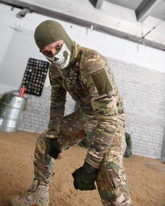 Кофта мультикам флиска мужская на змейке Одесса - изображение 13