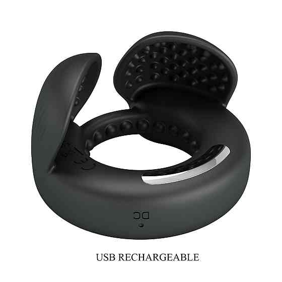 Віброкільце PRETTY LOVE Quentin Vibrating Silicone Cock Ring Sex Aura Київ