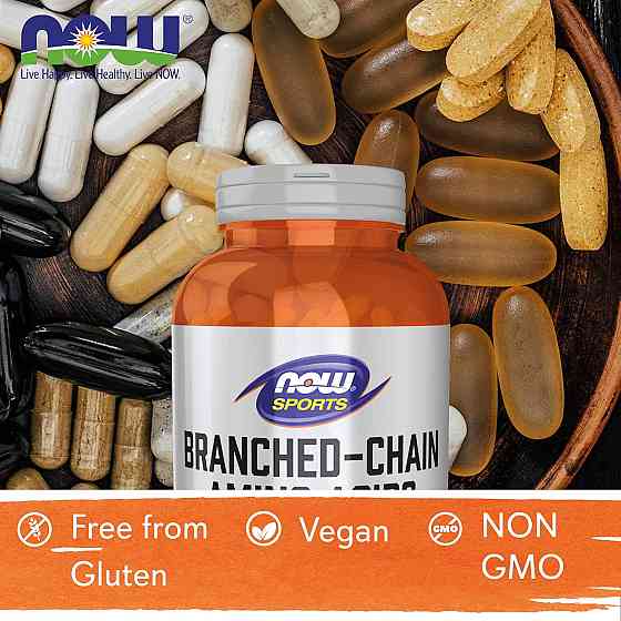 Амінокислоти NOW Foods Sports Branch Chain Amino 240 caps Луцьк