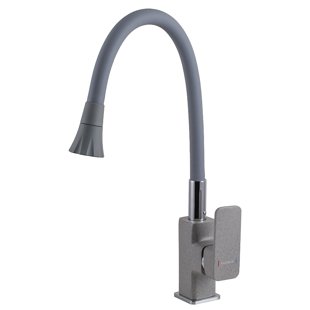 Змішувач для кухні Globus Lux Milano GLM-0203LA-2-G03-ARENA Луцьк - фото 1