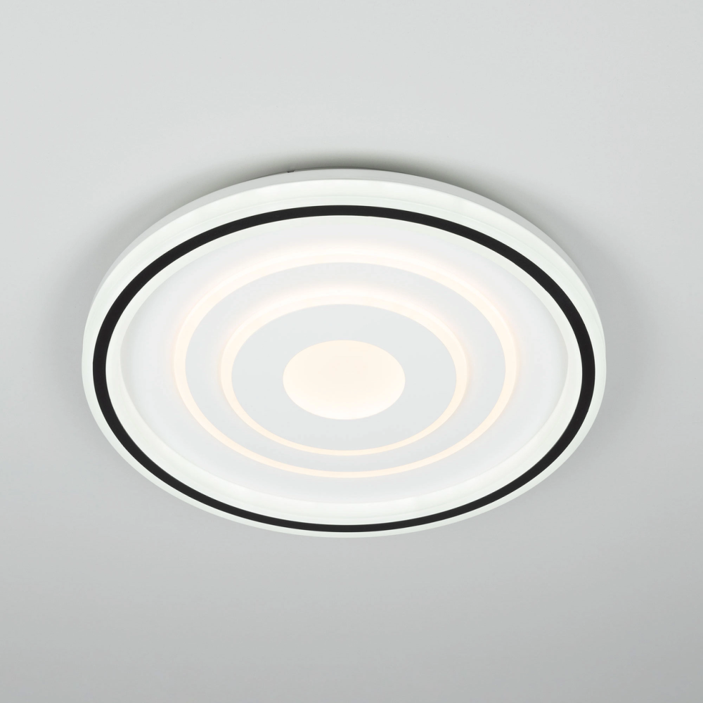 Светодиодная LED-люстра XD-064 60 Вт, Ø32 см, 3000–6000K, регулировка света, пульт ДУ, круглая Киев - изображение 8