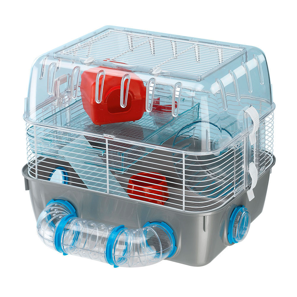 Двухэтажная клетка для хомяков и грызунов с игровыми тоннелями Ferplast Combi 1 Fun (Ферпласт Комби 1 Фан) Запорожье - изображение 1