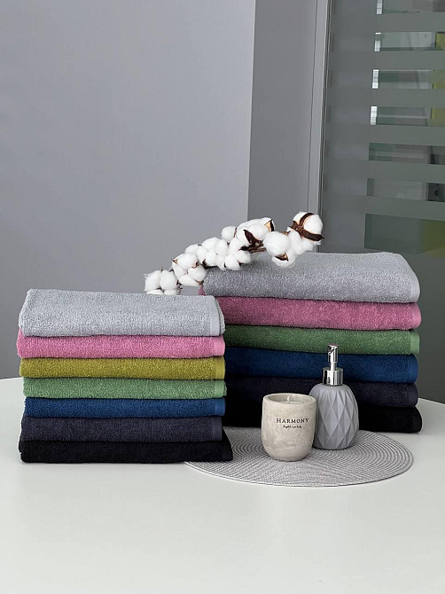 Рушник махровий Ideal Textile однотонний 50х90 см 360 г/м2 (56861134) Чернівці - фото 2