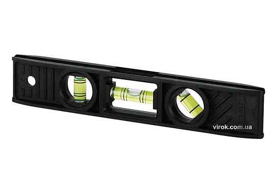 Рівень STANLEY "Torpedo" : L= 20 см, 3 капсули, АБС-(пастик) корпус Одеса