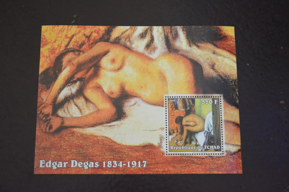 Чад. Искуство. Личности. Блок. 2002 год (В-8) Полтава - изображение 1