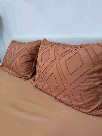 Ecotton Комплект постільної білизни Ecotton Jaquard Сімейний 150х215 см помаранчевий Orange Коломия