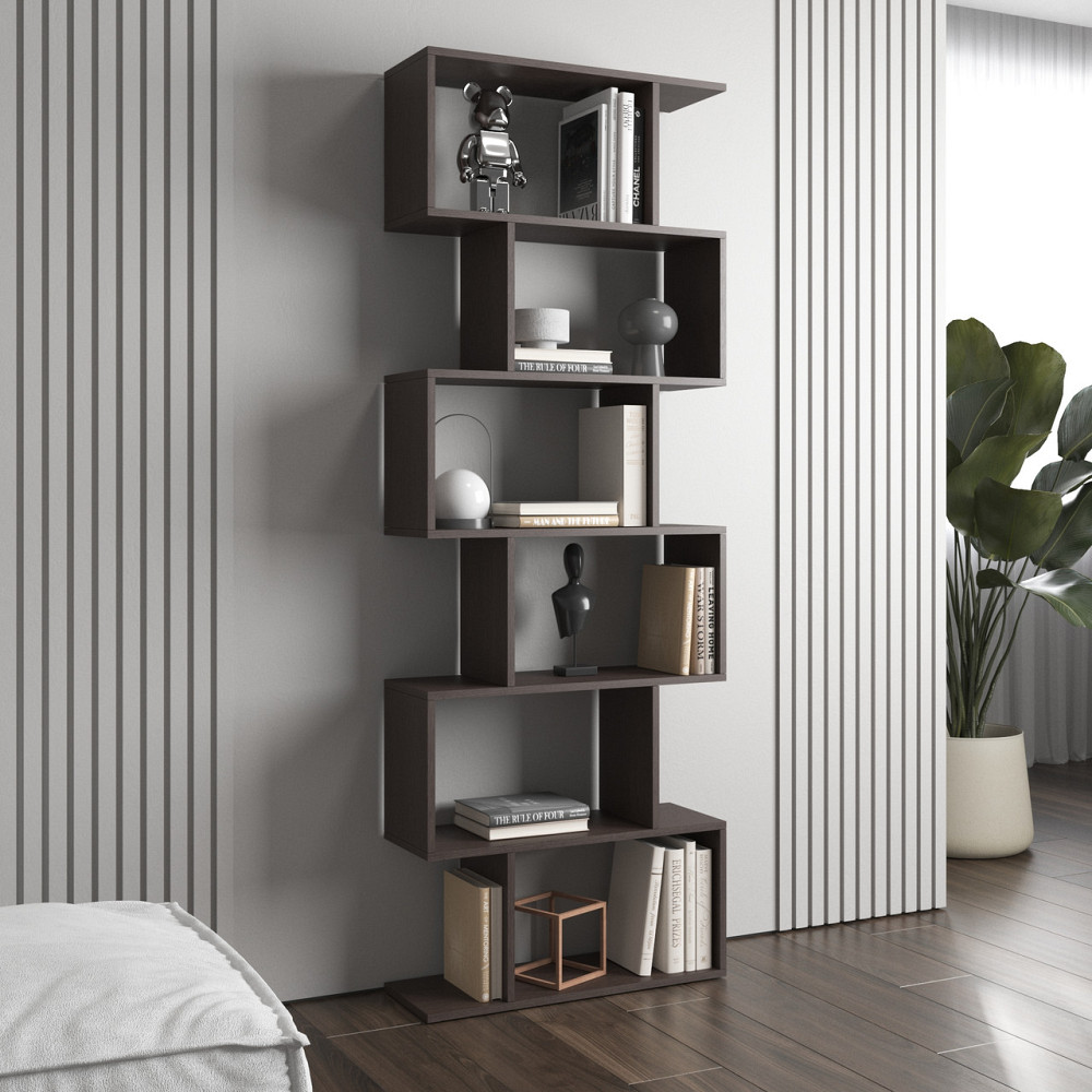 Полка для книг VAYS, стеллаж для дома M-56 Львов - изображение 5