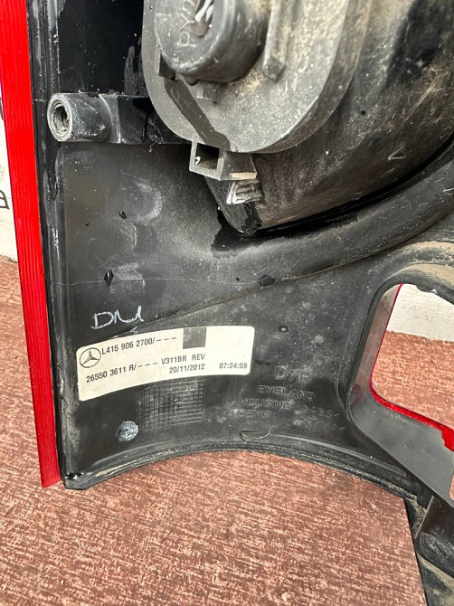 Ліхтар задній правий Mercedes Citan 2012-2020 (265503611R) Ковель - фото 3