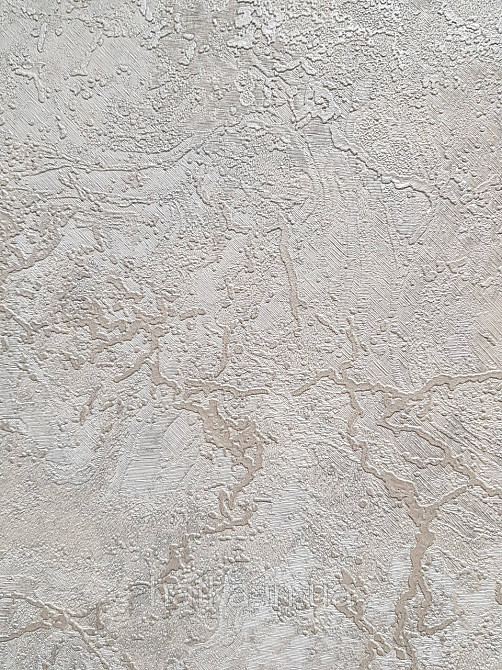 Шпалери вінілові на флізеліні гарячого тиснення DU&KA 1.06х10 вензель основа під штукатурку сірі коричневі Київ - фото 1