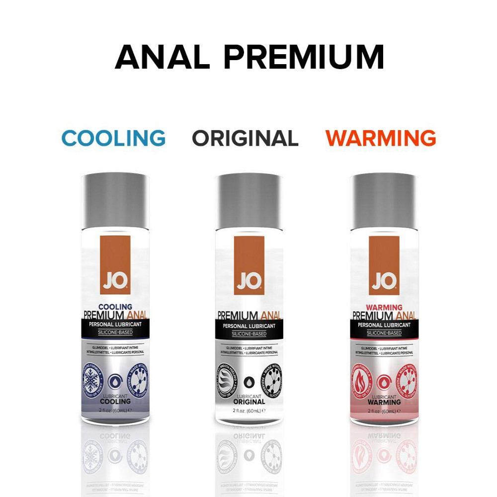 Лубрикант на силиконовой основе JO ANAL PREMIUM — WARMING (60 мл) Sex Aura Киев - изображение 5