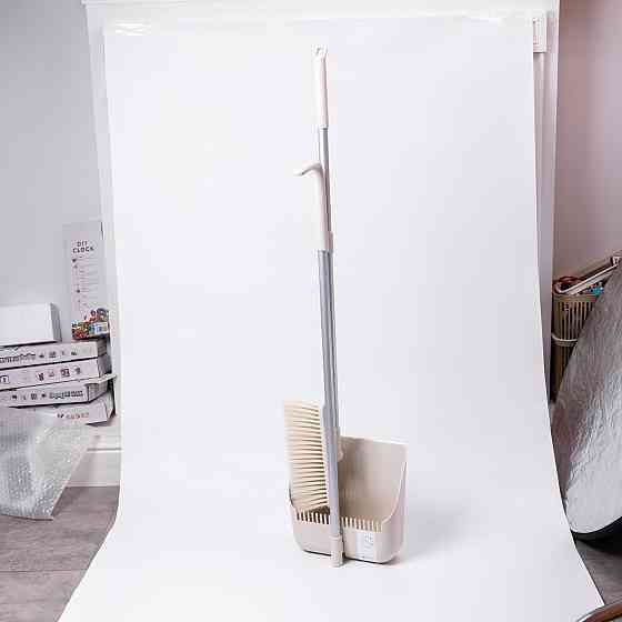 Yiwu Набір віник і совок на довгій ручці для підлоги 25×24×100 см щітка віник для прибирання Бе Коломыя