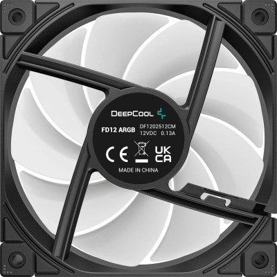 Кулер до корпусу Deepcool FD12 ARGB (R-FD12-BKAPN1-G) Вінниця - фото 7