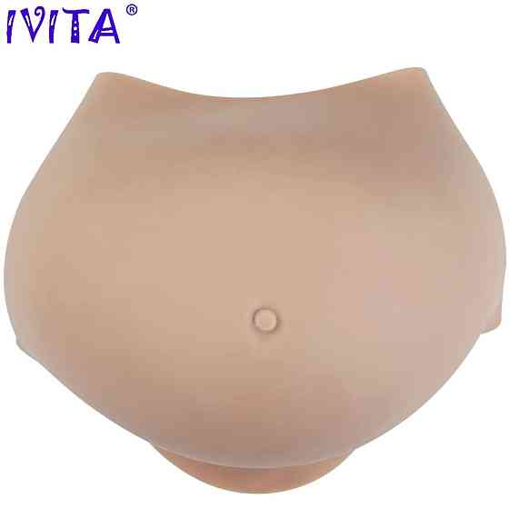 Реалистичный силиконовый искусственный живот IVITA 2XL для симулятории беременности Днепр