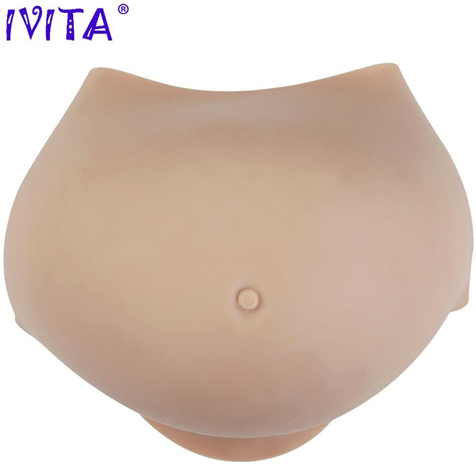 Реалистичный силиконовый искусственный живот IVITA 2XL для симулятории беременности Днепр - изображение 3