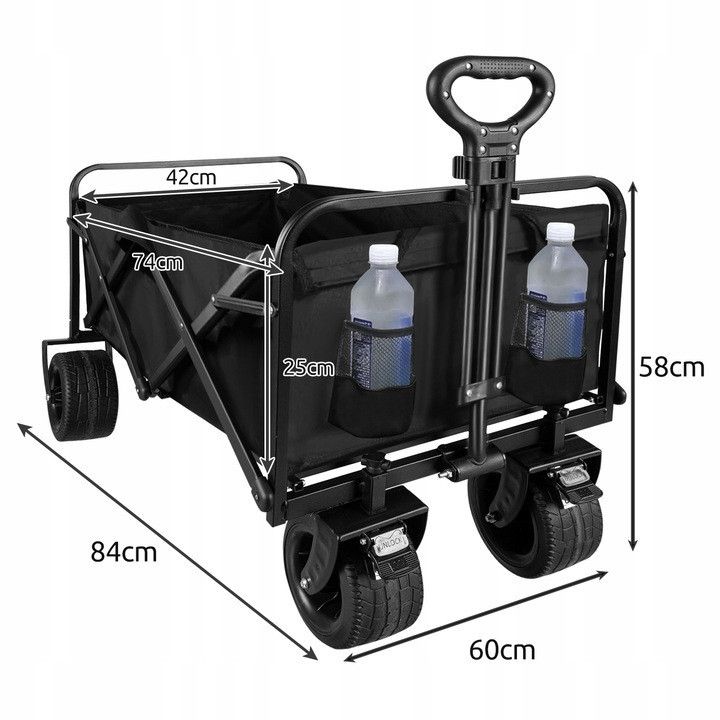 Складная транспортная тележка для кемпинга / отдыха до 100 кг Gardlov (23084) Нововолынск - изображение 8