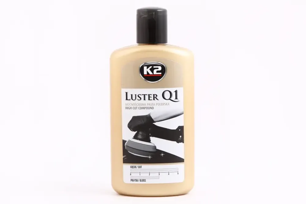 Полироль кузова паста K2 Luster Q1 250г білий (під білий/блакитний коло) Вінниця - фото 1