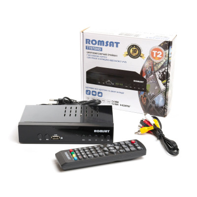 ТВ тюнер Romsat DVB-T2, метал (T7070HD) Вінниця - фото 9