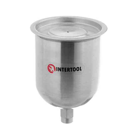 Бачок металевий, внутрішня різьба М16×1,5, 600 мл INTERTOOL PT-1906 Київ