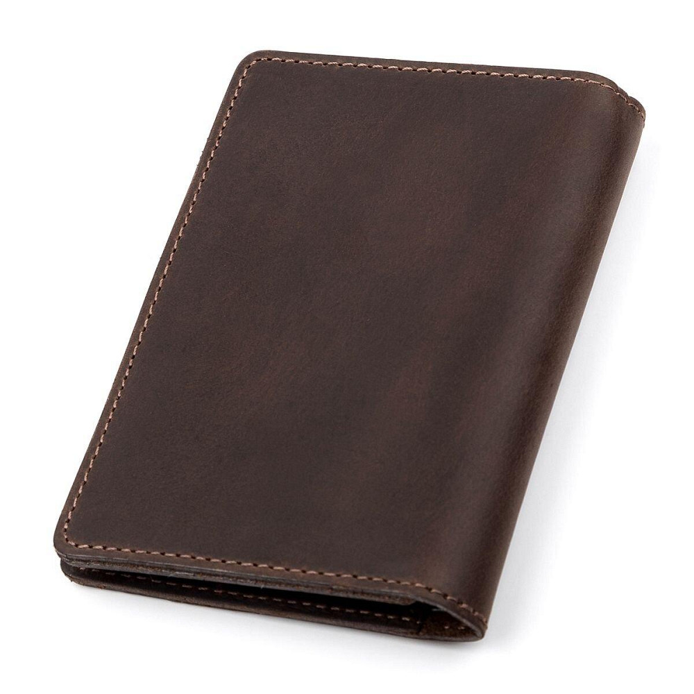 Обкладинка для автодокументів Shvigel 13922 шкіряна Коричнева Київ - фото 2