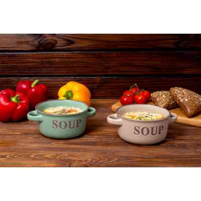 Бульйонница Limited Edition Style 600 мл Бежева (JH5233-3) Винница