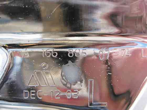 Mercedes-Benz  A1668850774 Нова хром накладка лівого ДХО ML W166 Одесса