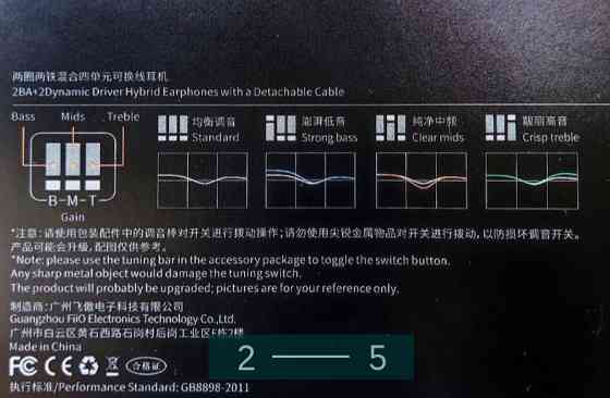 Наушники: FiiO FH5S. Київ