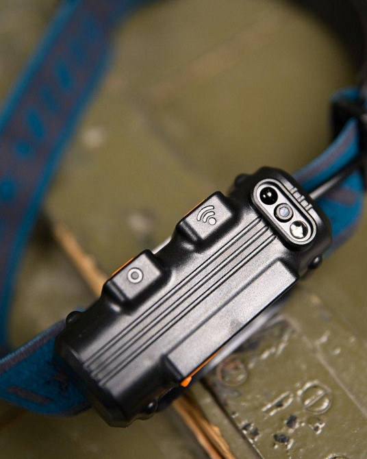 Налобний сенсорний ліхтарик червоного світіння W690-2 ПП7740 Одеса - фото 5