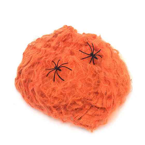 Паутина на Хэллоуин 20 г оранжевый Киев