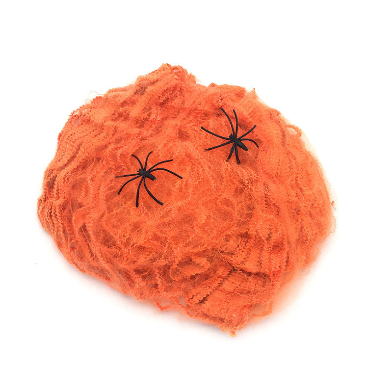 Паутина на Хэллоуин 20 г оранжевый Киев - изображение 1